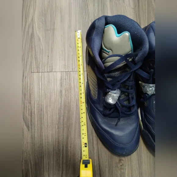 Air Jordan 5 Retro GS Midnight Navy Blue Pre-Grape Size 12